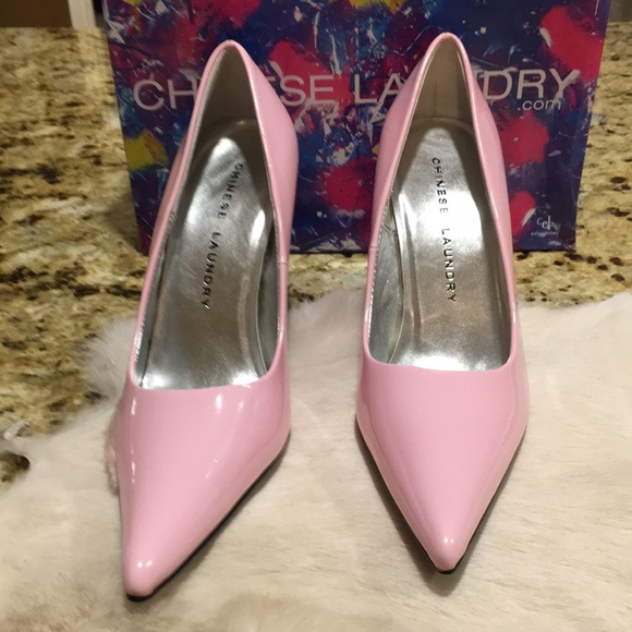 Chinese Laundry spicy Pale Pink High heel pointed toe Shoes NEW-Box Most Sizes - Picture 1 of 6